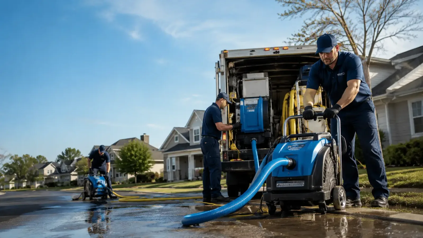 Flood Damage Cleanup in Cedar Lane, TX